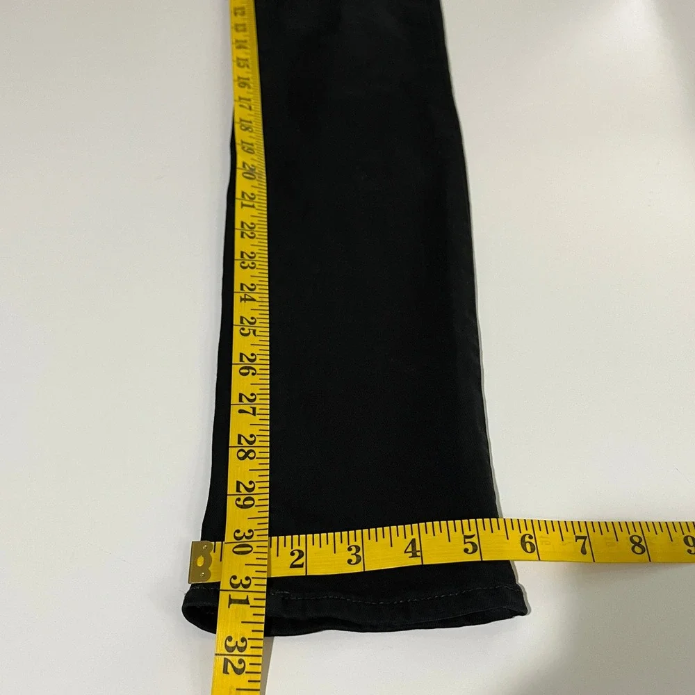 Paige Skyline Verdugo Ultra Skinny Jeans Size 26 Mid-Rise Black Stretch Denim